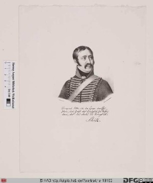 Bildnis Ferdinand (Baptista) von Schill