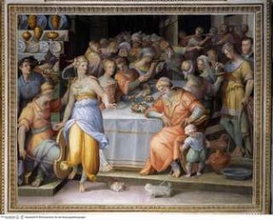 Kapellenausmalung, Das Gastmal des Herodes