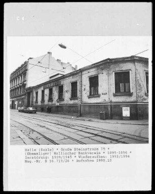 ehemaliger Hallischer Bankverein
