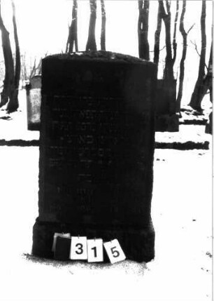 Grabstein 315