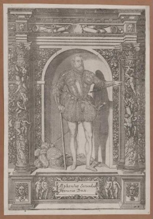 Bildnis des Alfons II., Herzog von Ferrara