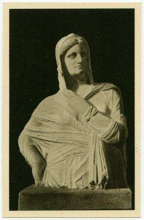 Rodi [Rhodos]. L'Ospedale dei Cavalieri. Museo: matrona romana.