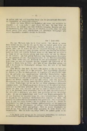 Am 1. Juni 1903.