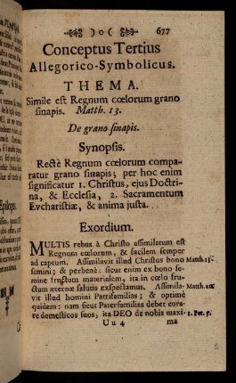 677-688, Conceptus Tertius Symbolico-Allegoricus - Conceptus Quartus AEnigmatico-Suspensivus.