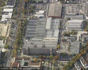 Siemens-Schuckert-Werke, Schaltwerk-Hochhaus und Hallengebäude; Berlin, Spandau