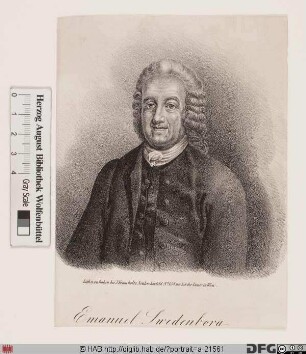 Bildnis Emanuel Swedenborg (eig. Swedberg) (1719 von)