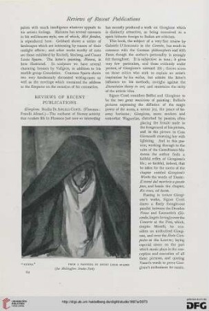 Reviews of recent publications