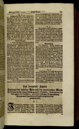 Das dreyzehnte Capitel – Das sechzehente Capitel