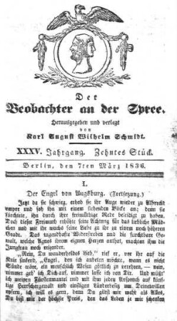 10. Stueck, 7. Maerz 1836