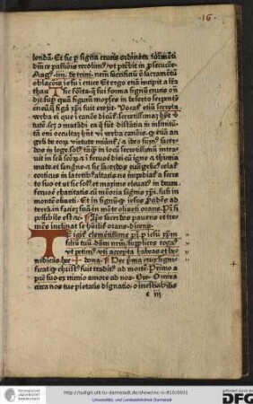 Te igitur clementissime pater, per Iesum Christum filium tuum, dominum nostrum, supplices rogamus ut petimus uti accepta habeas et benedicas...