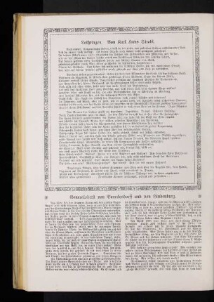 Generaloberst von Beneckendorff und von Hindenburg.