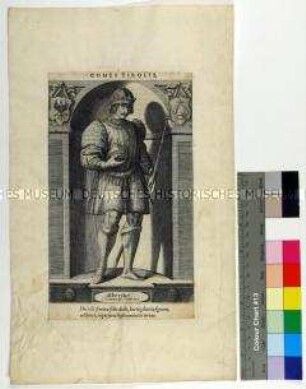 Porträt des römisch-deutschen Königs Albrecht II.