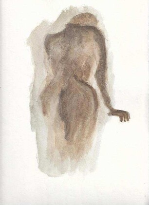 stehende Figur (Rückenansicht)