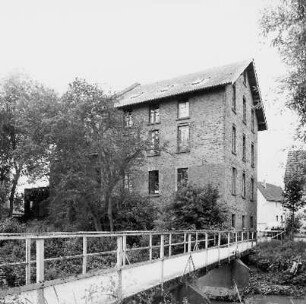 Ehem. Mühle; Friedberg, Zum Steg 3, Wetter (n.fl.Gew.II)