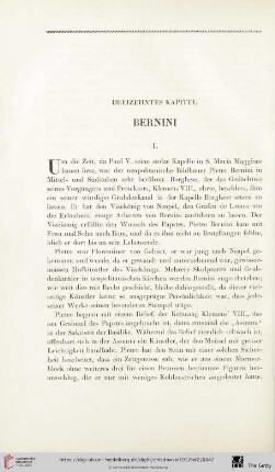 Dreizehntes Kapitel: Bernini