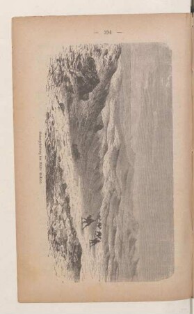 Bodengestaltung der Wüste Sahara