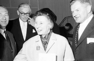 13. Tagung 1963 Medizin; Eröffnung Lindau 1.7.63: E. Schwarzhaupt, Oberbürgermeister Haas