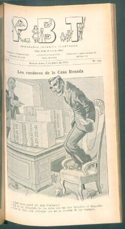Los roedores de la Casa Rosada - [Caricatura]