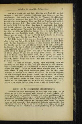 Aufruf an die evangelischen Religionslehrer