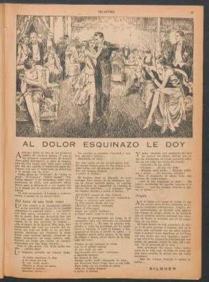 Al dolor esquinazo le doy