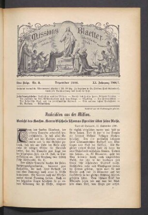 Nr. 3. Dezember 1906