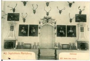 Moritzburg. Jagdschloss. Steinsaal