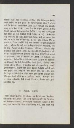 7. Ketzer. Juden.