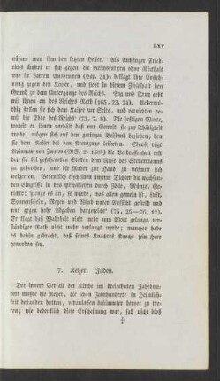 7. Ketzer. Juden.