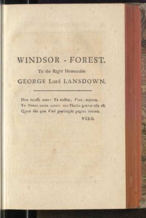 Windsor-Forest