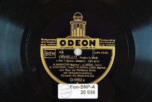 Othello : 1. Akt, 1. Szene: Uragano / Musik: G. Verdi