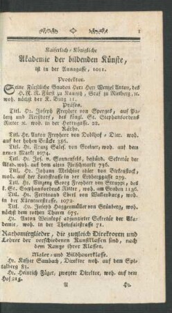 [Hof- und Staats-Schematismus]