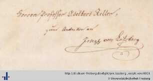 [Provenienz]: Laßberg, Joseph von