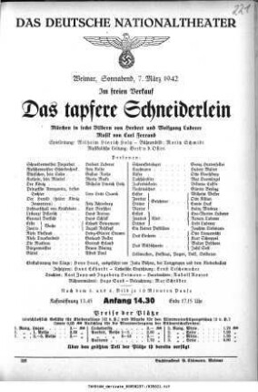 Das tapfere Schneiderlein