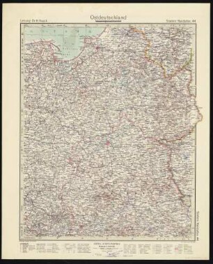 Bl. 44: Ostdeutschland Generalgouvernement, heute Polen, 1944