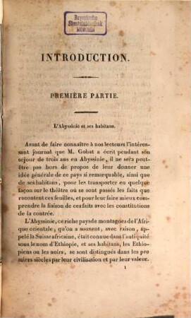 Journal d'un séjour en Abyssinie, pendant les années 1830, 31 et 32