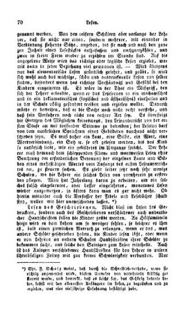 Lesen des Geschriebenen