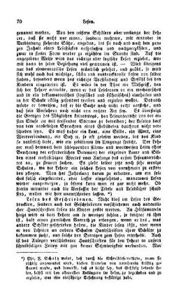 Lesen des Geschriebenen