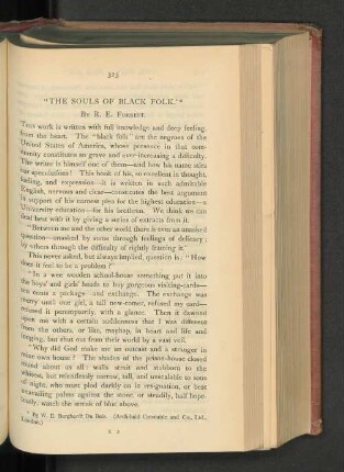 "The Souls of Black Folck":