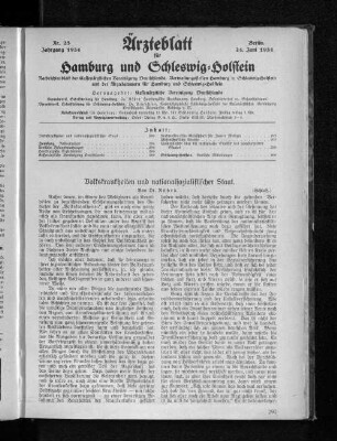 Volkskrankheiten und nationalsozialistischer Staat