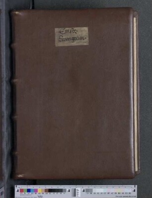 [Mittelhochdeutsches Epistolar - Mittelhochdeutsche Evangelienharmonie] : Cod. theol. 1066