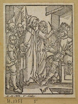 Christus vor Herodes