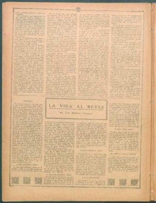 La vida al revés
