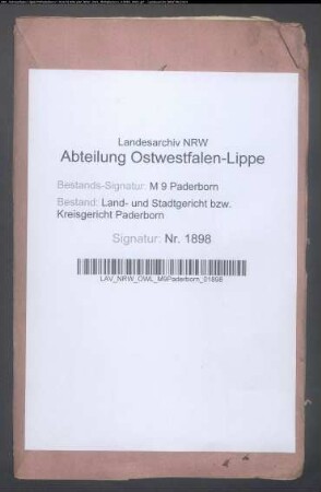 Erblasser: Lyon, Maria Franziska: