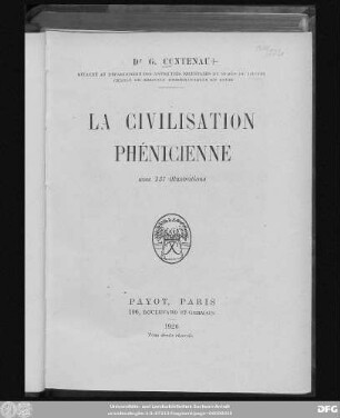 La civilisation phénicienne