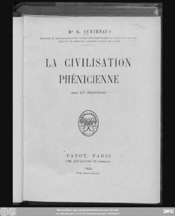 La civilisation phénicienne