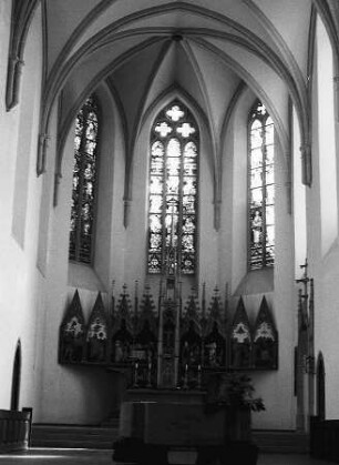 Freiburg im Breisgau: Fenster in der Martinskirche