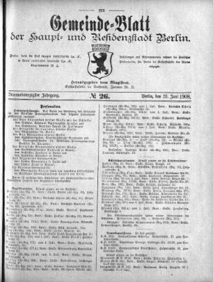 1908,26: No. 26, 28. Juni 1908