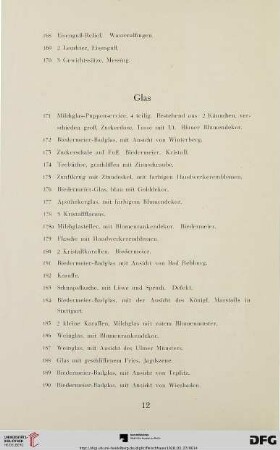 Glas (Nr.171-195a)