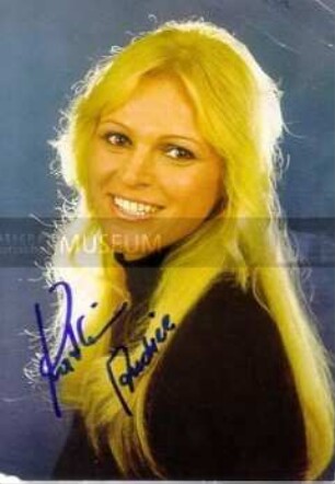 Autogrammkarte von Kathrin Andrée (DDR-Sängerin)