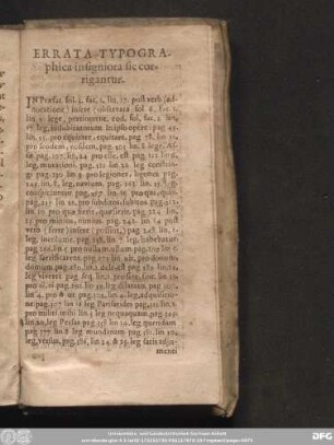 Errata Typographica insigniora sic corrigantur.